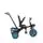 Byox Tricycle Explore Turquoise სასეირნო ველო-ეტლი, 6 image