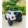 Electric Car White - ელექტრო მანქანა ტყავის სავარძლით, 3 image