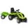 UJTOYS Tractor With Trailer Green სათამაშო ელექტრო ტრაქტორი მისაბმელით