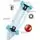 Penny Board Colorful Waves With LED Wheels პენიბორდი, 6 image