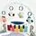 KikkaBoo Playmat Fluffy Clavier განსავითარებელი ხალიჩა, 4 image