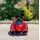 Sport Style Electric Car Painting Red - ელექტრო მანქანა ტყავის სავარძლით, 2 image