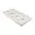 KikkaBoo Mattress Fantasia Plus 60x120x8cm Clouds Grey ბამბის მატრასი