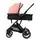 KikkaBoo Alba Pink 3in1 საბავშვო ეტლის კომპლექტი, 4 image