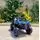 Electric Car Polaris 4X4 Blue - ელექტრო მანქანა ტყავის სავარძლით