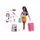Barbie Brooklyn Travel Doll And Accessories  HGX55 - ბარბის თოჯინა, 2 image