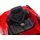 KikkaBoo Officially Licensed Lamborgini Sian Red - ელექტრო მანქანა კაუჩუკის საბურავებით და ტყავის სავარძლით, 7 image