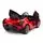 KikkaBoo Officially Licensed Lamborgini Sian Red - ელექტრო მანქანა კაუჩუკის საბურავებით და ტყავის სავარძლით, 9 image