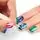Cra-Z-Art Metallic Rainbow Nail Art საბავშვო ლაქის ნაკრები, 3 image
