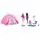 Barbie Let's Go Camping Tent ბარბის თოჯინები აქსესუარებით, 2 image