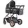 Cangaroo Midas 3in1 Black საბავშვო ტრანსფორმერი ეტლის კომპლქტი, 3 image