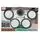 Toy Zest Electric Drum White - სათამაშო ელექტრო დრამი, 3 image