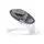 Kikkaboo Electrical Side-To-Side Swing Cuddle Me Dark Grey - საბავშვო ელექტრო შეზლონგი