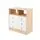 KikkaBoo Chipboard Dresser Aspen Wood ახალშობილის გამოსაცვლელი კომოდი სათავსოებით