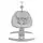 Kikkaboo Electrical Side-To-Side Swing Spinny Grey - საბავშვო ელექტრო შეზლონგი, 3 image