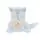 KikkaBoo 3D embroidery gift blanket Little Fox ახალშობილის პლედი