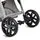 Cangaroo Alma Grey 3 In 1 საბავშვო ტრანსფორმერი ეტლი, 19 image
