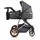Cangaroo Midas 3in1 Black საბავშვო ტრანსფორმერი ეტლის კომპლქტი, 10 image