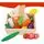 Wooden Box With chopping board set And Accsesoriess - ხის სათამაშო ყუთი დასაჭრელი ბოსტნეულით და აქსესუარებით