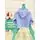 Baby Knitted Jacket Blue - საბავშვო მოსაცმელი, 2 image