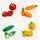 Wooden chopping board set with wooden knife - ხის სათამაშო დასაჭრელი ბოსტნეული, 5 image