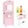 Wooden Toy Fridge Pink  - სათამაშო ხის მაცივარი აქსესუარებით, 3 image