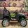 Buggy Explorer Jeep Green - ელექტრო მანქანა კაუჩუკის საბურავებით, 2 image
