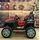 Buggy Explorer Jeep Red - ელექტრო მანქანა კაუჩუკის საბურავებით, 2 image