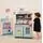 Toy Wooden Kitchen With Accessories - ხის სათამაშო სამზარეულო, 9 image