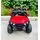 Mini Mitsubishi Jeep Red - ელექტრო მანქანა კაუჩუკის საბურავებით, 2 image