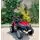 Buggy Explorer Jeep Painting Red - ელექტრო მანქანა კაუჩუკის საბურავებით