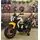 Sport Style Motorcycle With LED Wheels Yellow  - ელექტრო მოტოციკლი