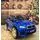 BMW X7 Jeep Blue  - ელექტრო მანქანა კაუჩუკის საბურავებით და ტყავის სავარძლით