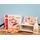 Wooden Toy Pizza Oven With Accsesoriess - ხის სათამაშო პიცის საცხობი აქსესუარებით, 3 image