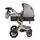 Cangaroo Sofie Dark Grey With Red Car Seat 3x1 ტრანსფორმერი ეტლის კომპლექტი, 5 image