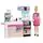 Barbie Coffee Shop ბარბის თოჯინა აქსესუარებით