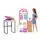 Barbie Make & Sell Boutique Playset ბარბის თოჯინა აქსესუარებით