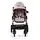 Cangaroo Gala 3in1 Black Leather With Crystal Car Seat საბავშვო ტრანსფორმერი ეტლის კომპლექტი, 8 image