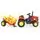 Moni Tractor With Trailer Rancher Red - სათამაშო ელექტრო ტრაქტორი მისაბმელით, 2 image