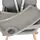 Moni High Chair Donut 2in1 Grey საკვები სკამ-მაგიდა, 7 image