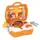Pilsan 06 045 Pizza Set With Carrying Case - სათამაშო სამზარეულოს აქსესუარები