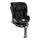 KikkaBoo i-Twist i-SIZE Black - მანქანის სავარძელი (ქარსითი)