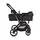 Moni 2in1 Rafaello Black - საბავშვო ტრანსფორმერი ეტლი, 7 image