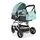Cangaroo Ciara Turquoise With Black 3 In 1 Set With Multi Carseat საბავშვო ტრანსფორმერი ეტლის კომპლექტი, 13 image
