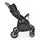 Moni Baby Stroller Buggy Black საბავშვო სასეირნო ეტლი, 6 image