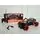 One-button three-door traverse explosion wheel spray remote control car FN632HB-6 საბავშვო დისტანციური მანქანა ნამდვილი ბოლის ეფექტით