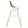 KikkaBoo Multi 3in1 Dark Beige საკვები სკამ-მაგიდა, 7 image