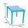 Pilsan-ის სკამი და მაგიდა 03 493 STORY TABLE WITH STOOLS Blue, 2 image
