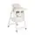 Moni High Chair With A Gift Lindo White - საკვები სკამ-მაგიდა საჩუქრით