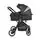Moni 3 In 1 Set Rio Black Witt Multi Car Seat საბავშვო ტრანსფორმერი ეტლის კომპლექტი, 6 image